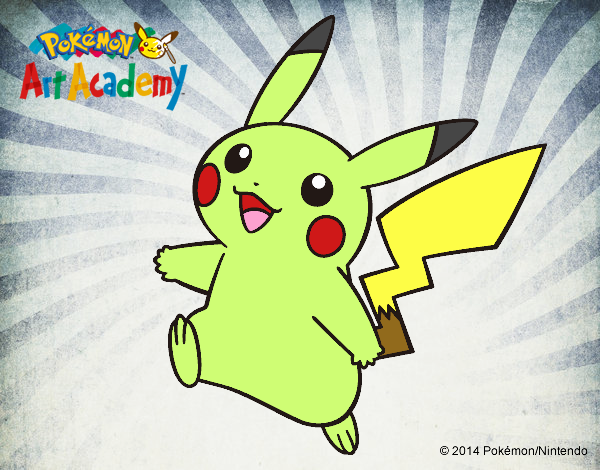 Pikachu en Pokémon Art Academy