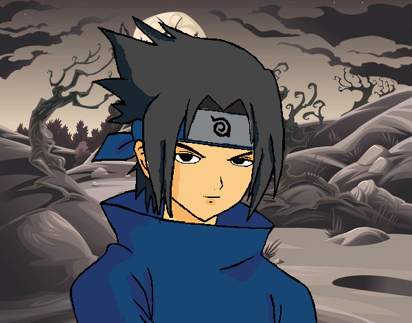 Sasuke enfadado