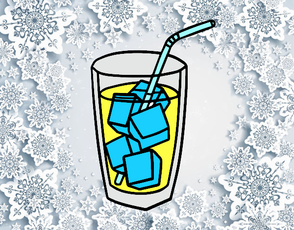 Un vaso de refresco