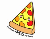 You have a pizza my heart