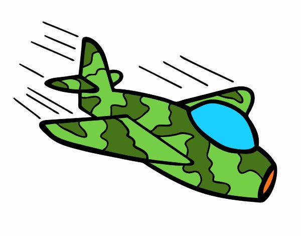 Avión de camuflaje