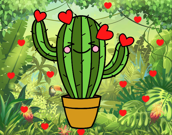 Cactus corazón