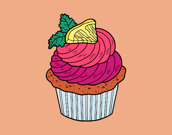 Cupcake de limón