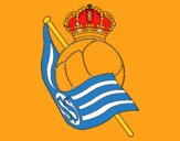 Escudo de la Real Sociedad de Fútbol