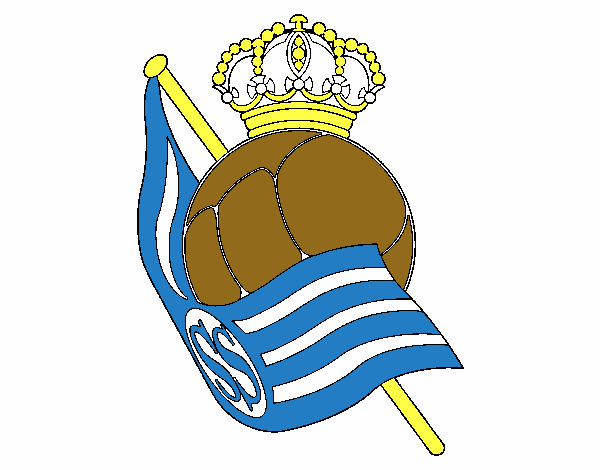 Escudo de la Real Sociedad de Fútbol