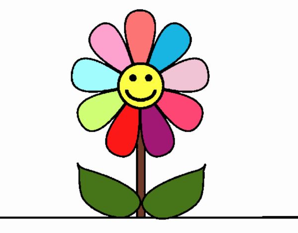  Dibujo de Flor de primavera pintado por en Dibujos.net el día