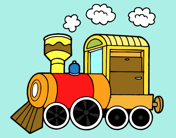 Dibujo de Locomotora de vapor pintado por en  el día 18-03-22 a  las 22:56:23. Imprime, pinta o colorea tus propios dibujos!