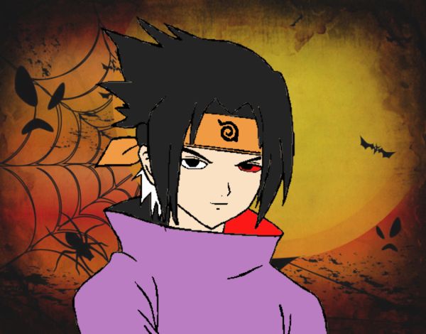 Sasuke enfadado