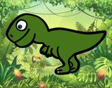 Tiranosaurio rex joven