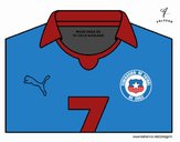 Camiseta del mundial de fútbol 2014 de Chile