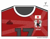 Camiseta del mundial de fútbol 2014 de Japón