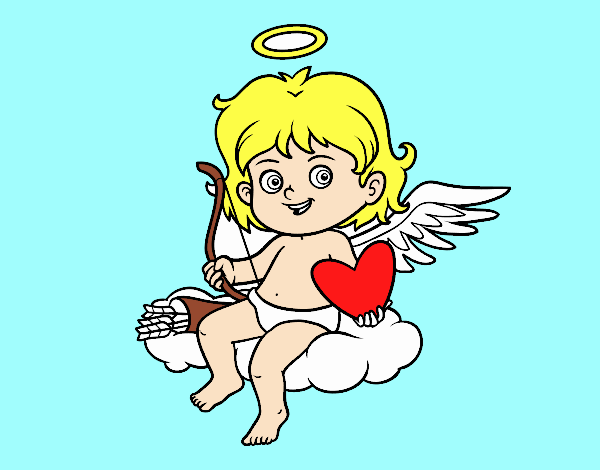 Cupido en una nube