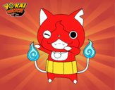 Jibanyan guiñando el ojo