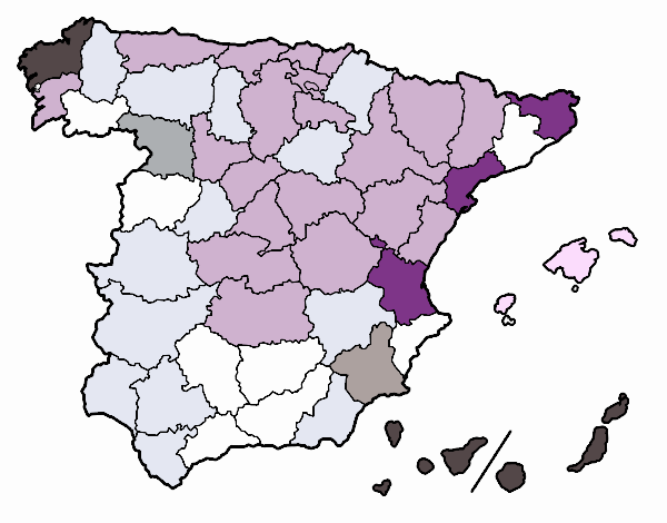 Las provincias de España