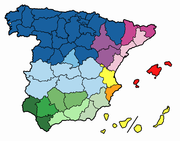 Las provincias de España