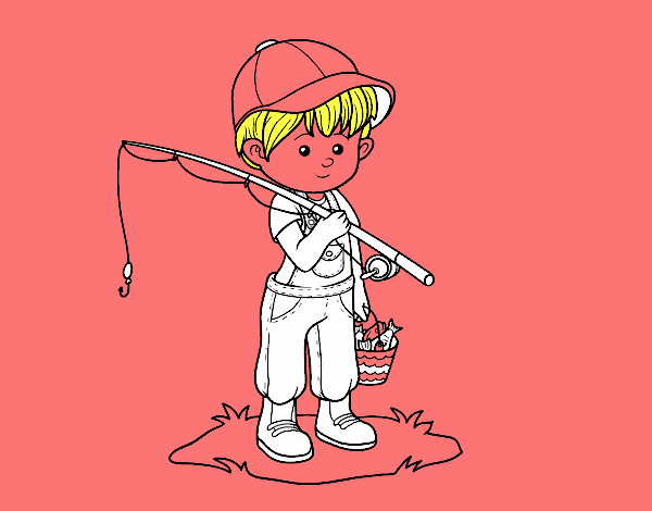 Niño pescador