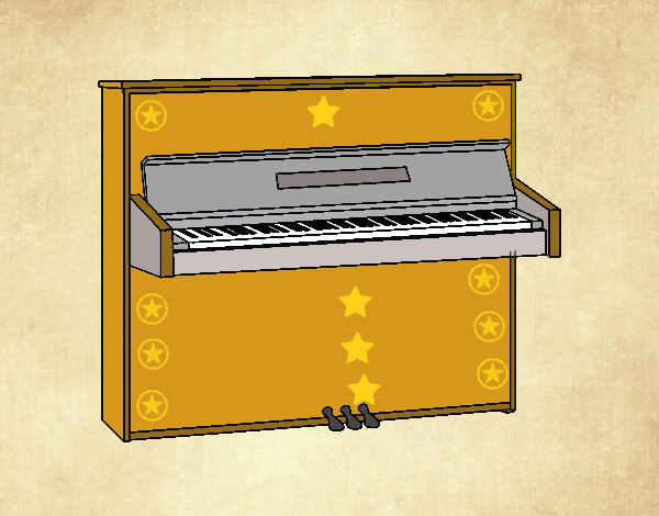 Un piano de pared