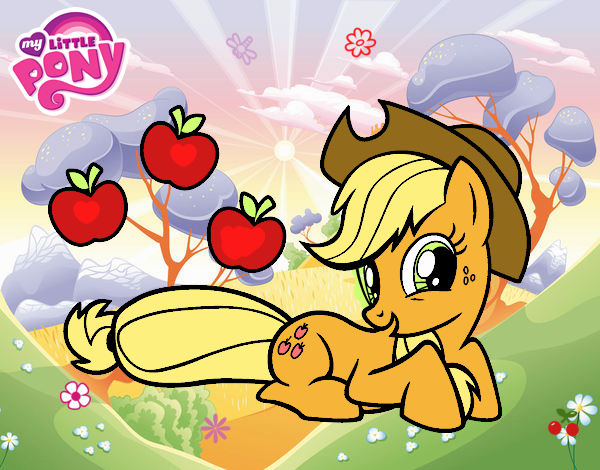 Applejack y sus manzanas