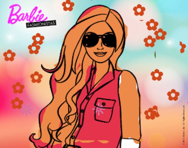 Barbie con gafas de sol