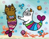 Gatos sirena