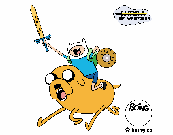 Jake y Finn al ataque