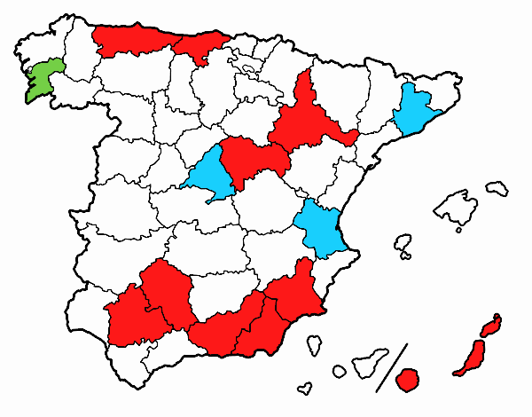 Las provincias de España