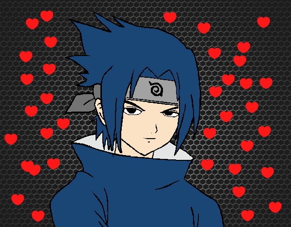 Sasuke enfadado