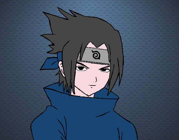 Sasuke enfadado