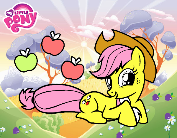 Applejack y sus manzanas