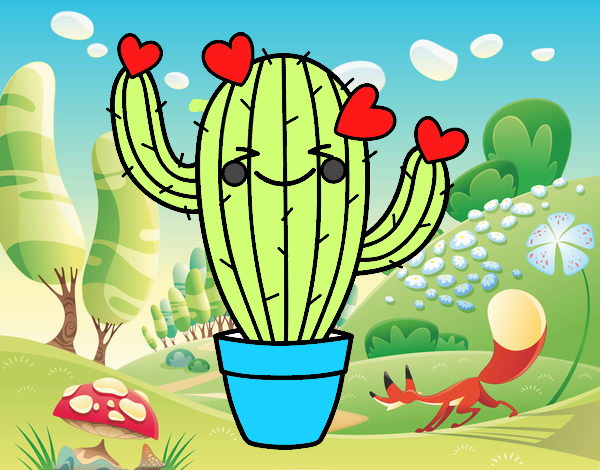 Cactus corazón