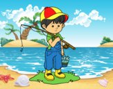 Niño pescador