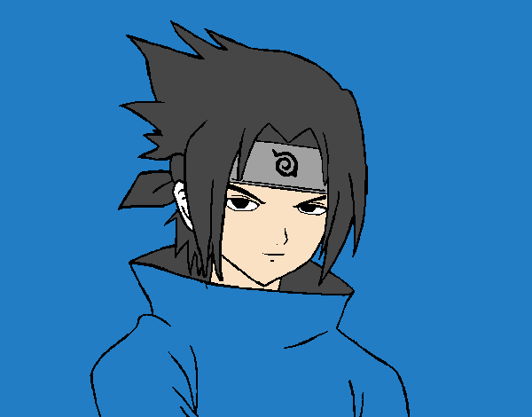 Sasuke enfadado