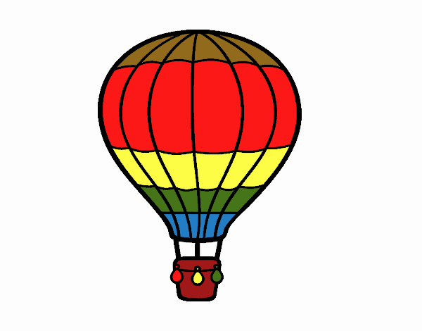 Un globo aerostático