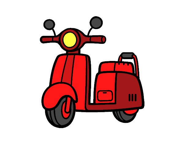 Una vespa