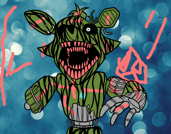 Foxy terrorífico de Five Nights at Freddy's