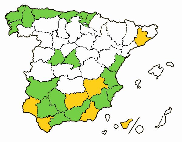 Las provincias de España