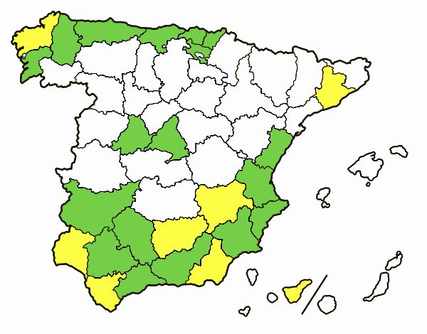 Las provincias de España