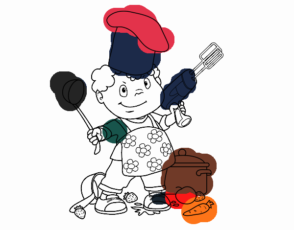 Niño cocinero