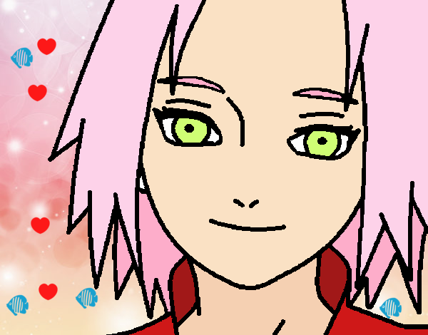 Sakura Haruno red