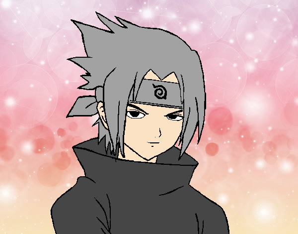 Sasuke enfadado