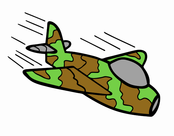 Avión de camuflaje