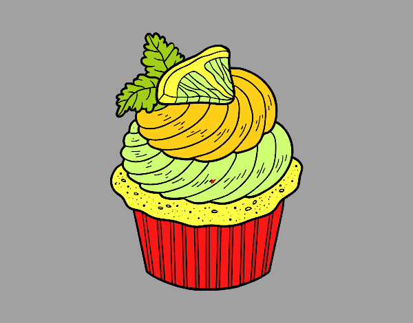 Cupcake de limón