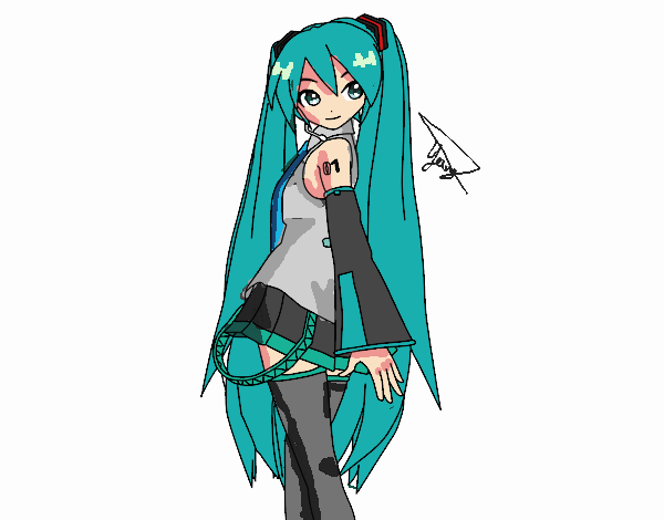 Hatsune Miku Vocaloid 