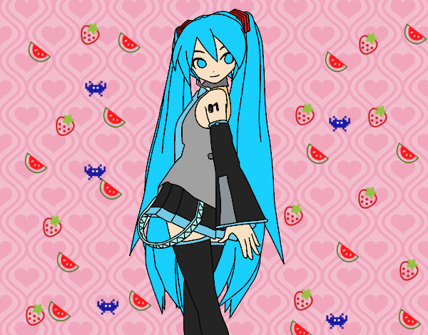 Hatsune Miku vocaloid