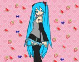 Hatsune Miku vocaloid