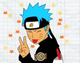 Naruto sacando lengua