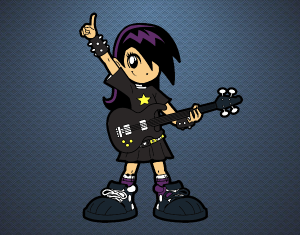 Niña rockera