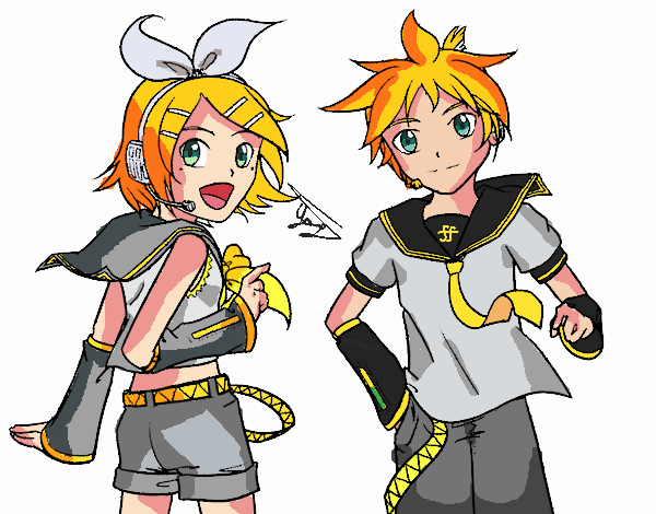 Rin e Len Vocaloid 