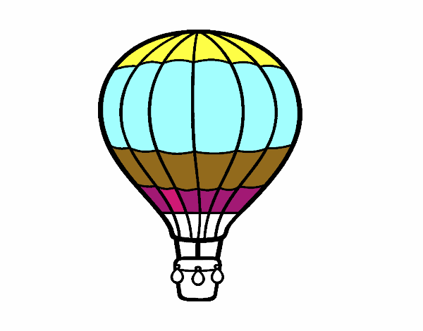 Un globo aerostático