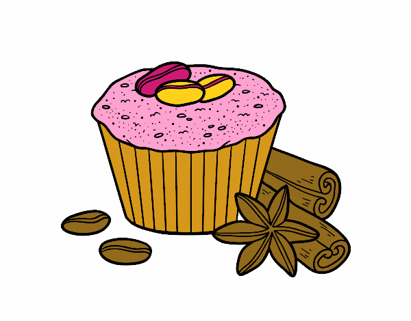 Cupcake de café